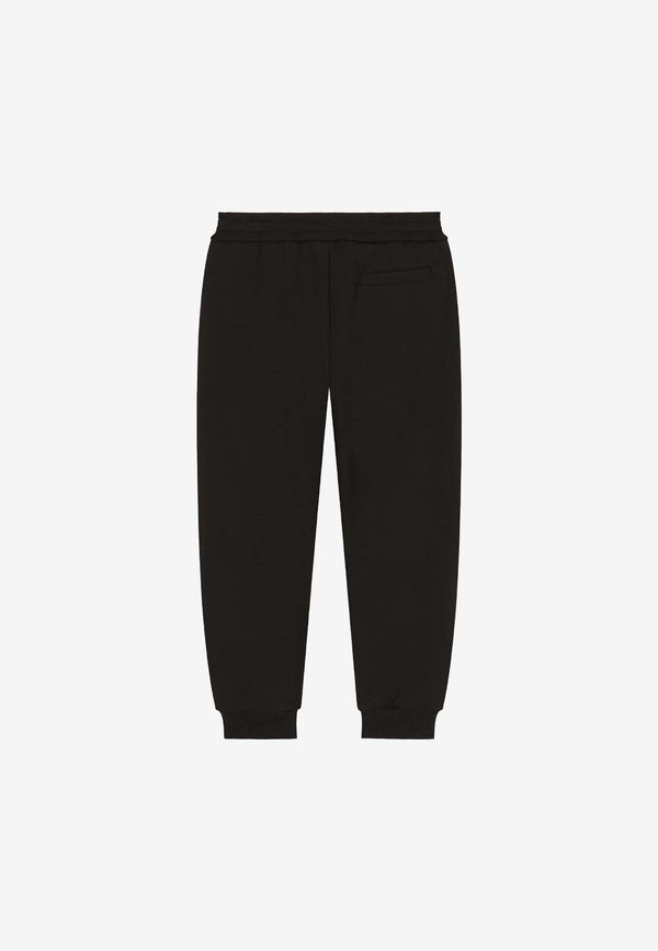 Girls Logo-Embroidered Track Pants