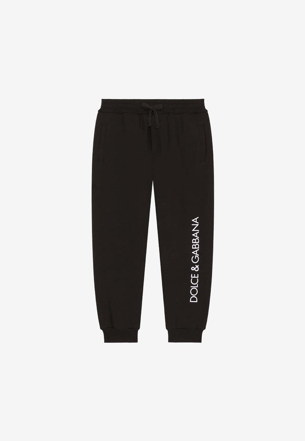 Girls Logo-Embroidered Track Pants