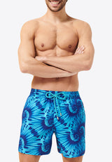 Moohina Packable Nautilius Tie & Dye Swim Shorts