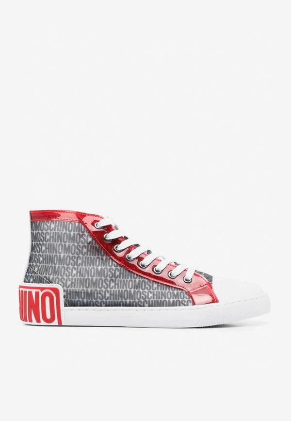 Lost & Found Mesh High-Top Sneakers
