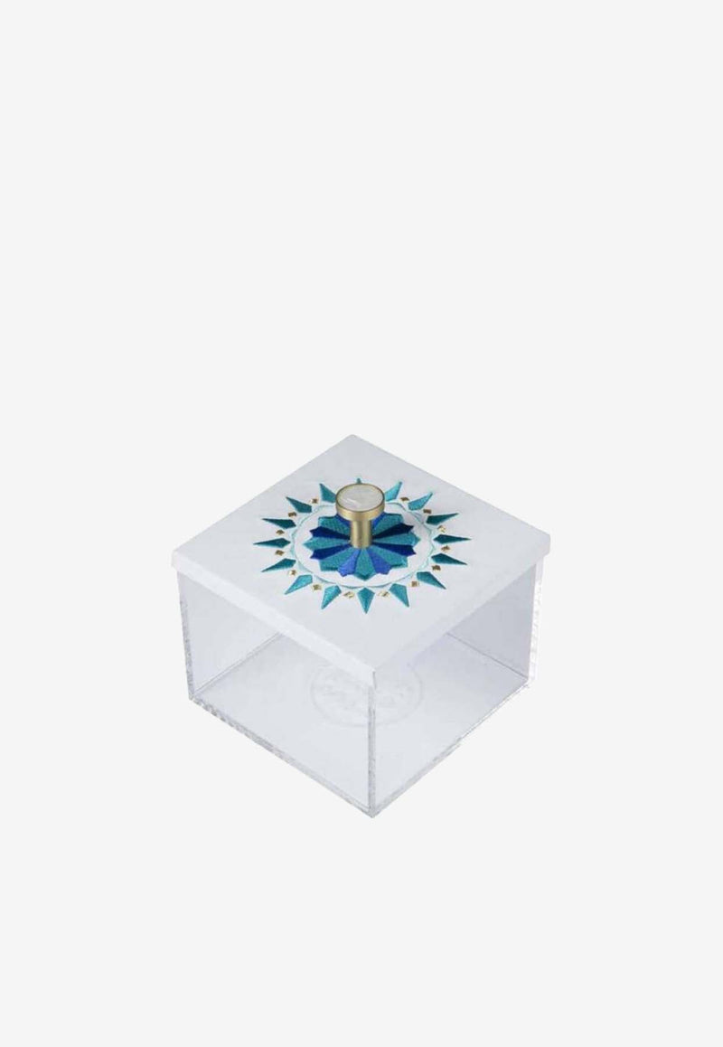 Mini Square-Shaped Arabesque Box