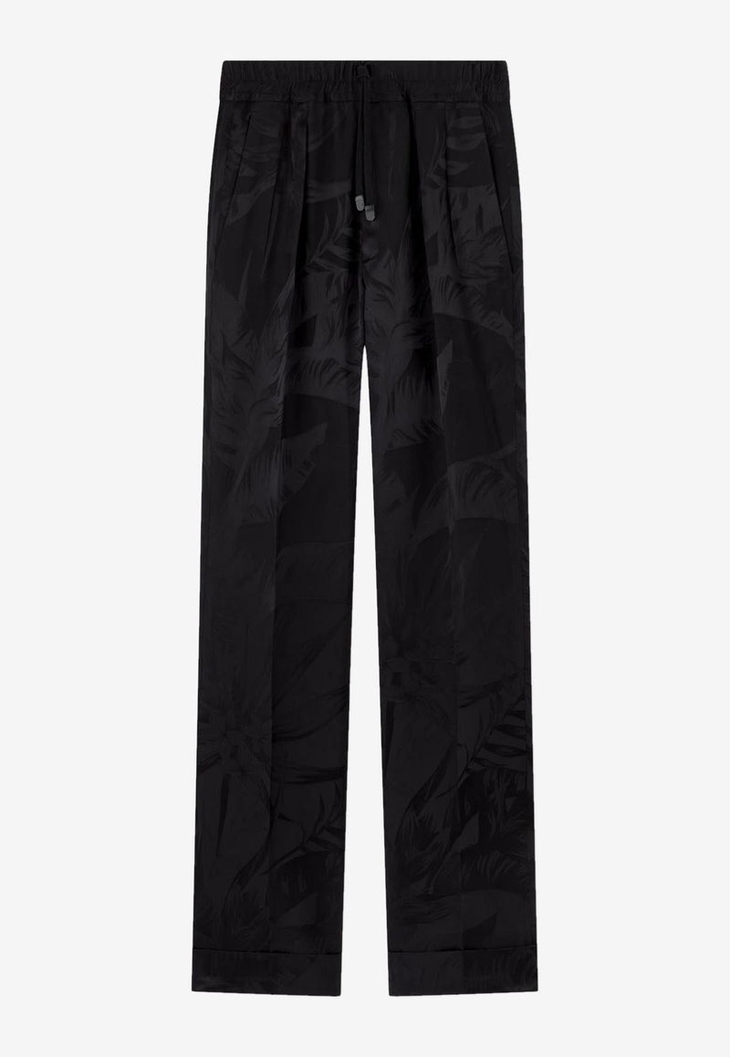 Austin Floral Jacquard Pants