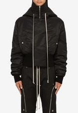 Luxor Alice Drawstring Bomber Jacket