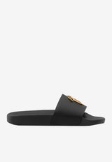 Brett Leather Flat Sandals