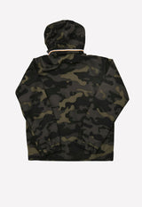 Boys New Mini Keaton Camouflage Hooded Raincoat
