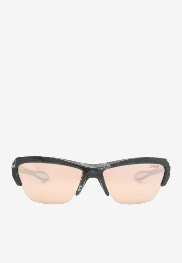 DiorBay Rectangular Marble Sunglasses