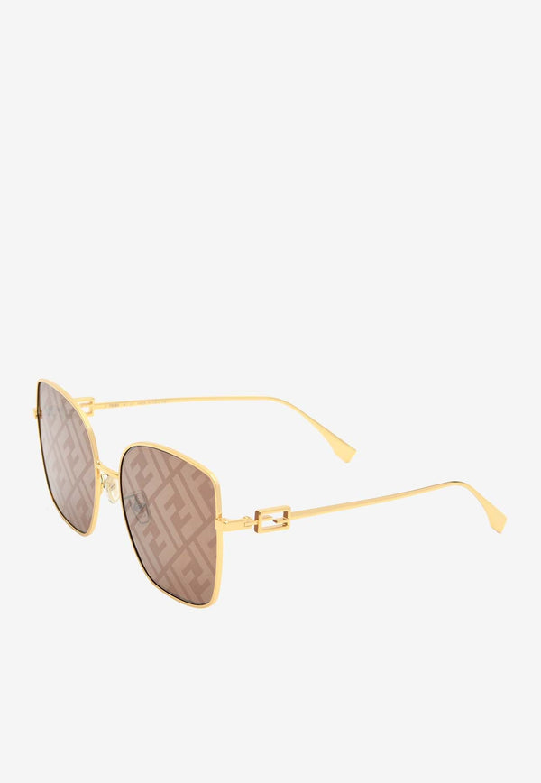 Baguette Butterfly Sunglasses