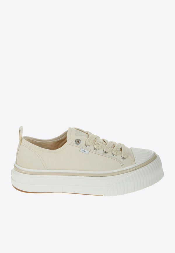 Low-Top Canvas Sneakers