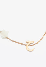 ح Bespoke Baby Bracelet in 18-karat Rose Gold and Mother-of-Pearl