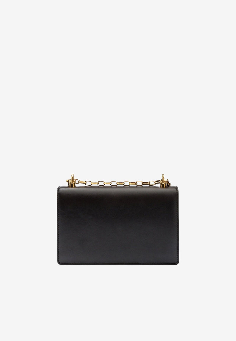 DG Nappa Leather Chain Shoulder Bag