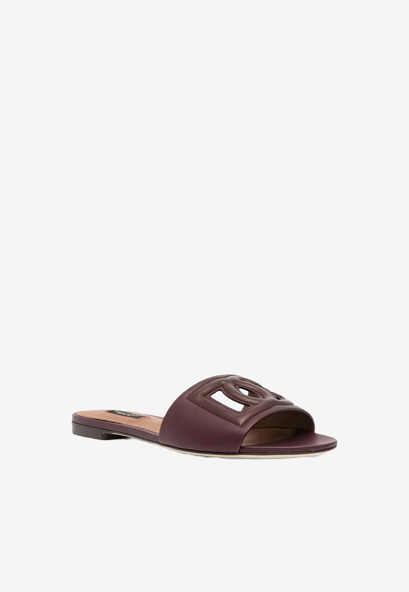 Bianca Calfskin Flat Slides