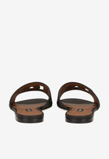 Bianca Calfskin Flat Slides